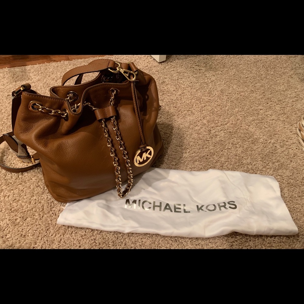 Michael Kors Frankie Drawstring Hobo Bag
